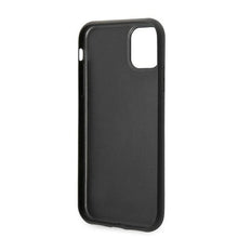 Заредете изображение във визуализатора на галерията – Original Pouch KARL LAGERFELD -  hardcase Saffiano Ikonik Karl&amp;Choupette Head KLHCN61SAKICKCBK for Iphone 11 - black

