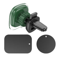 Заредете изображение във визуализатора на галерията – Borofone Car holder BH82 Clear magnetic to air vent green
