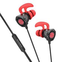 Заредете изображение във визуализатора на галерията – Borofone Earphones BM81 Happy gaming with microphone black
