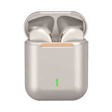 Заредете изображение във визуализатора на галерията – Wireless headset stereo tws j18 + docking station gold - TopMag
