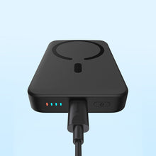 Заредете изображение във визуализатора на галерията – Baseus Magnetic Mini Power Bank with MagSafe 15W / PD QC 20W 10000mAh Black (Overseas Edition) + Xiaobai Series Cable USB-C - USB-C 60W 3A 0.5m Black

