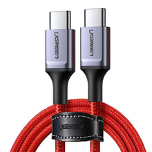 Заредете изображение във визуализатора на галерията – Ugreen US294 USB-C 2.0 / USB-C 2.0 3A cable - red
