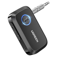 Заредете изображение във визуализатора на галерията – Ugreen CM596 Bluetooth 5.3 AUX sound receiver - black
