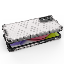 Заредете изображение във визуализатора на галерията – Honeycomb case for Samsung Galaxy A14 armored hybrid cover black
