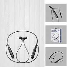 Заредете изображение във визуализатора на галерията – Proda Kamen in-ear wireless Bluetooth headphones with neckband black (PD-BN200 black) - TopMag
