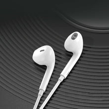 Заредете изображение във визуализатора на галерията – WK Design wired earphones Lightning white (Y19 Pro white) - TopMag

