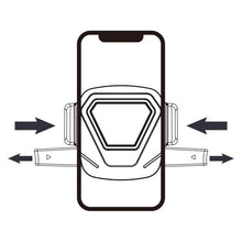 Заредете изображение във визуализатора на галерията – WK Design Car Mount Phone Bracket Air Vent Holder black (WP-U82 black) - TopMag

