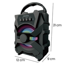 Заредете изображение във визуализатора на галерията – Proda Xunshen Portable Wireless Bluetooth Speaker FM Radio + Micro SD / USB / AUX Card Reader Black (PD-S500 black) - TopMag
