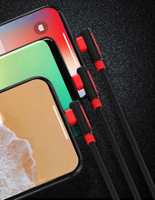 Заредете изображение във визуализатора на галерията – Proda Sparta angled 3in1 USB cable - 2x Lightning / USB Type C 5A 1m black (PD-B11th black) - TopMag
