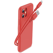 Заредете изображение във визуализатора на галерията – Baseus Colorful cable USB / Lightning 2.4A 1.2m red (CALDC-09) - TopMag
