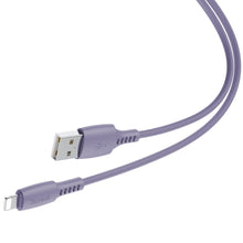 Заредете изображение във визуализатора на галерията – Baseus Colorful cable USB / Lightning 2.4A 1.2m violet (CALDC-05) - TopMag
