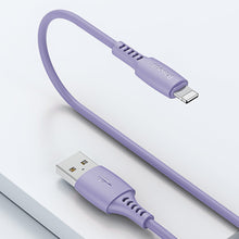 Заредете изображение във визуализатора на галерията – Baseus Colorful cable USB / Lightning 2.4A 1.2m violet (CALDC-05) - TopMag
