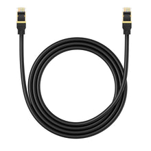 Заредете изображение във визуализатора на галерията – Baseus fast network cable RJ-45 cat.8 40Gbps 1.5m round - black
