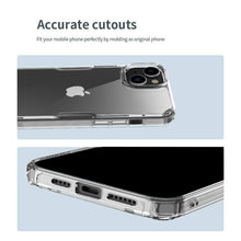 Заредете изображение във визуализатора на галерията – Nillkin Nature Pro TPU Case for Iphone 15 Plus transparent-blue
