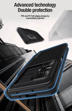 Заредете изображение във визуализатора на галерията – Nillkin CamShield Fold Case for Samsung Galaxy Z Fold 5 5G green (pen holder)

