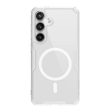 Заредете изображение във визуализатора на галерията – Nillkin Nature Pro armored case with a magnetic ring for Samsung Galaxy S24 - white
