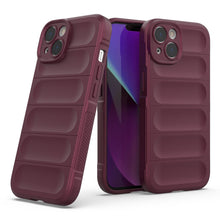 Заредете изображение във визуализатора на галерията – Magic Shield Case case for iPhone 14 elastic armored case burgundy
