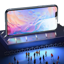 Заредете изображение във визуализатора на галерията – Baseus 2x full screen glass with 0.3mm Full Screen frame 9H iPhone 11 / iPhone XR + black positioner (SGAPIPH61-WD01) - TopMag

