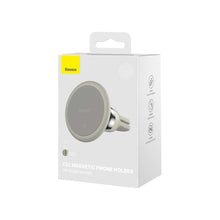 Заредете изображение във визуализатора на галерията – Baseus car holder to air vent magnetic ca01 white succ000102 - TopMag
