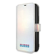 Заредете изображение във визуализатора на галерията – Guess GUFLBKN58BLD iPhone 11 Pro srebrny/silver book Iridescent - TopMag
