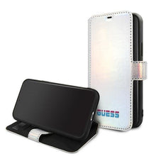 Заредете изображение във визуализатора на галерията – Guess GUFLBKN58BLD iPhone 11 Pro srebrny/silver book Iridescent - TopMag
