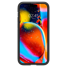 Заредете изображение във визуализатора на галерията – Spigen Tough Armor MagSafe case with stand for iPhone 15 Pro - green

