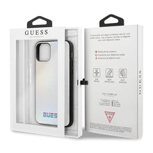 Заредете изображение във визуализатора на галерията – Guess GUHCN65BLD iPhone 11 Pro Max srebrny/silver hard case Iridescent - TopMag
