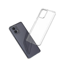 Заредете изображение във визуализатора на галерията – Ultra Clear 0.5mm case for Motorola Moto G73 5G thin cover transparent
