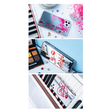 Заредете изображение във визуализатора на галерията – Kingxbar Angel mirror case decorated with original Swarovski crystals iPhone 11 Pro Max transparent - TopMag

