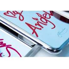 Заредете изображение във визуализатора на галерията – Kingxbar Angel mirror case decorated with original Swarovski crystals iPhone 11 Pro Max transparent - TopMag
