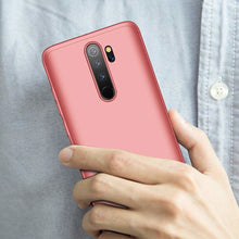 Заредете изображение във визуализатора на галерията – GKK 360 Protection Case Front and Back Case Full Body Cover Xiaomi Redmi 8A pink - TopMag
