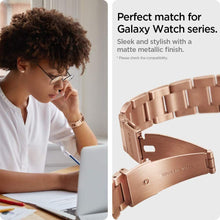 Заредете изображение във визуализатора на галерията – SPIGEN MODERN FIT BAND SAMSUNG GALAXY WATCH 42MM ROSE GOLD - TopMag
