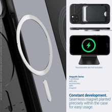 Заредете изображение във визуализатора на галерията – CASEOLOGY PARALLAX MAG MAGSAFE IPHONE 15 MATTE BLACK
