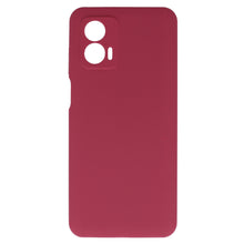 Заредете изображение във визуализатора на галерията – Silicone Lite Case for Motorola Moto G73 burgundy
