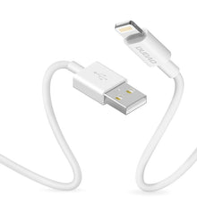 Заредете изображение във визуализатора на галерията – Dudao cable USB / Lightning 3A cable 1m white (L1L white) - TopMag
