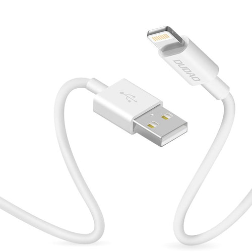Dudao cable USB / Lightning 3A cable 1m white (L1L white) - TopMag