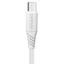 Заредете изображение във визуализатора на галерията – Dudao cable USB / micro USB cable 5A 1m white (L2M 1m white) - TopMag
