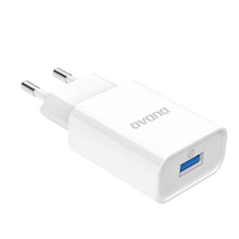 Заредете изображение във визуализатора на галерията – Dudao charger EU USB 5V / 2.4A QC3.0 Quick Charge 3.0 white (A3EU white) - TopMag

