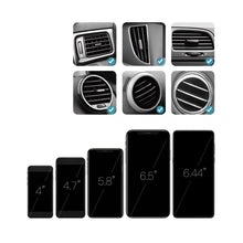 Заредете изображение във визуализатора на галерията – Dudao gravity car holder for the ventilation grille black (F5S black) - TopMag
