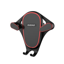 Заредете изображение във визуализатора на галерията – Dudao gravity car holder for the ventilation grille black (F5S black) - TopMag
