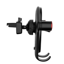 Заредете изображение във визуализатора на галерията – Dudao gravity car holder for the ventilation grille black (F5S black) - TopMag
