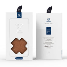 Заредете изображение във визуализатора на галерията – Dux Ducis Skin X2 Case For Xiaomi Redmi Note 12 Pro / Poco X5 Pro 5G Cover Flip Wallet Stand Brown
