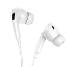 Заредете изображение във визуализатора на галерията – Borofone Earphones BM80 Pro Elegant with microphone white
