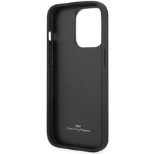 Заредете изображение във визуализатора на галерията – Case BMW BMHCP14L22RFGR iPhone 14 Pro 6.1" Burgundy/burgundy Leather Diamond Pattern

