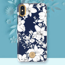 Заредете изображение във визуализатора на галерията – Kingxbar Blossom case decorated with original Swarovski crystals iPhone XS Max pink - TopMag
