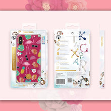 Заредете изображение във визуализатора на галерията – Kingxbar Blossom case decorated with original Swarovski crystals iPhone XS Max pink - TopMag
