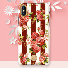 Заредете изображение във визуализатора на галерията – Kingxbar Blossom case decorated with original Swarovski crystals iPhone XS Max pink - TopMag
