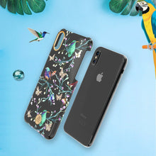 Заредете изображение във визуализатора на галерията – Kingxbar Blossom case decorated with original Swarovski crystals iPhone XS Max pink - TopMag
