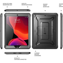 Заредете изображение във визуализатора на галерията – Supcase UNICORN BEETLE PRO IPAD 10.2 2019/2020/2021 BLACK - TopMag
