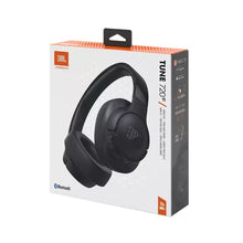 Заредете изображение във визуализатора на галерията – JBL Tune 720BT on-ear wireless headphones - black
